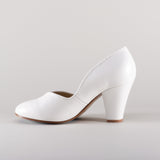 Marilyn Vintage Pumps Wide (Soft Ivory)