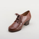 Claire 1940's Oxfords Wide (Brown)