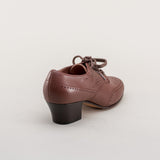 Claire 1940's Oxfords Wide (Brown)