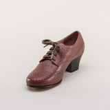 Claire 1940's Oxfords Wide (Brown)
