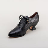 Londoner Edwardian Oxfords Wide (Black)