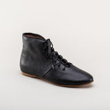 Emma Regency Leather Boots (Black)